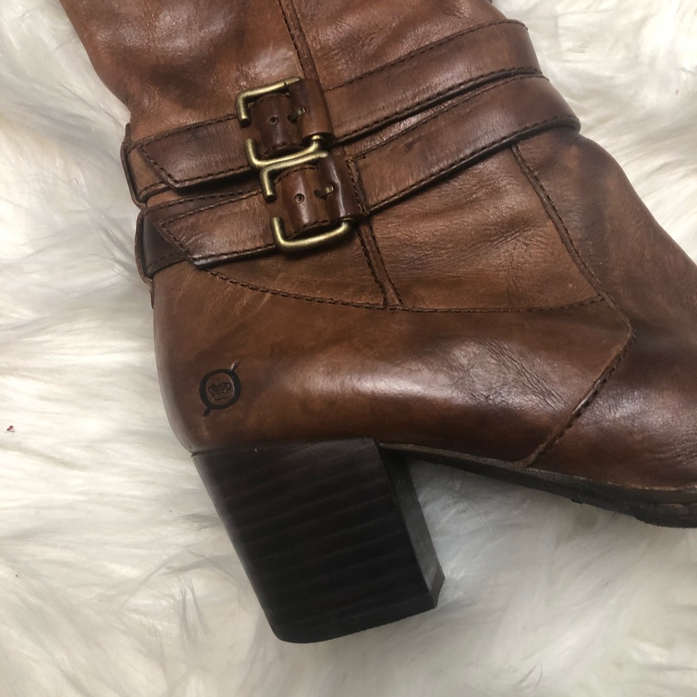 BORN DISTRESSED RIDER BOOTS - Picture 4 of 8